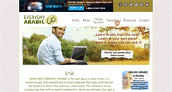 Desktop Screenshot of everyday-arabic.com